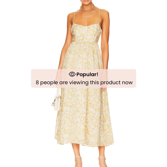 Bardot Printed Midi Dress - Picture 3 of 6